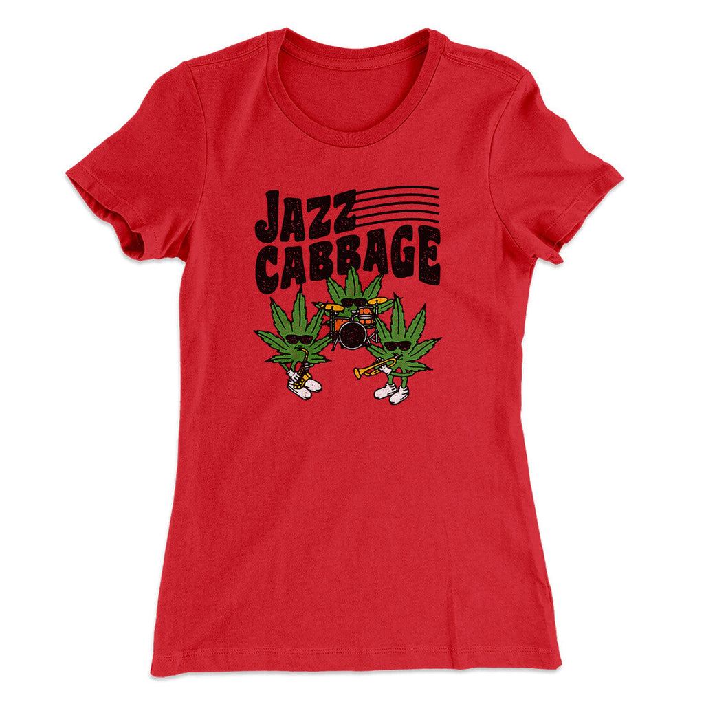 Jazz Cabbage Funny Women's T-Shirt