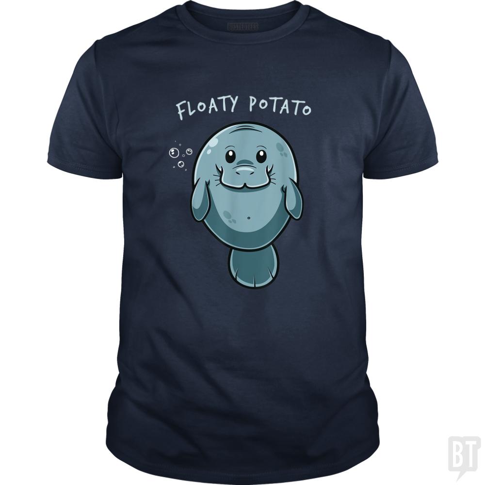 Floaty Potato Funny Manatee Sea Animal Manatees Po