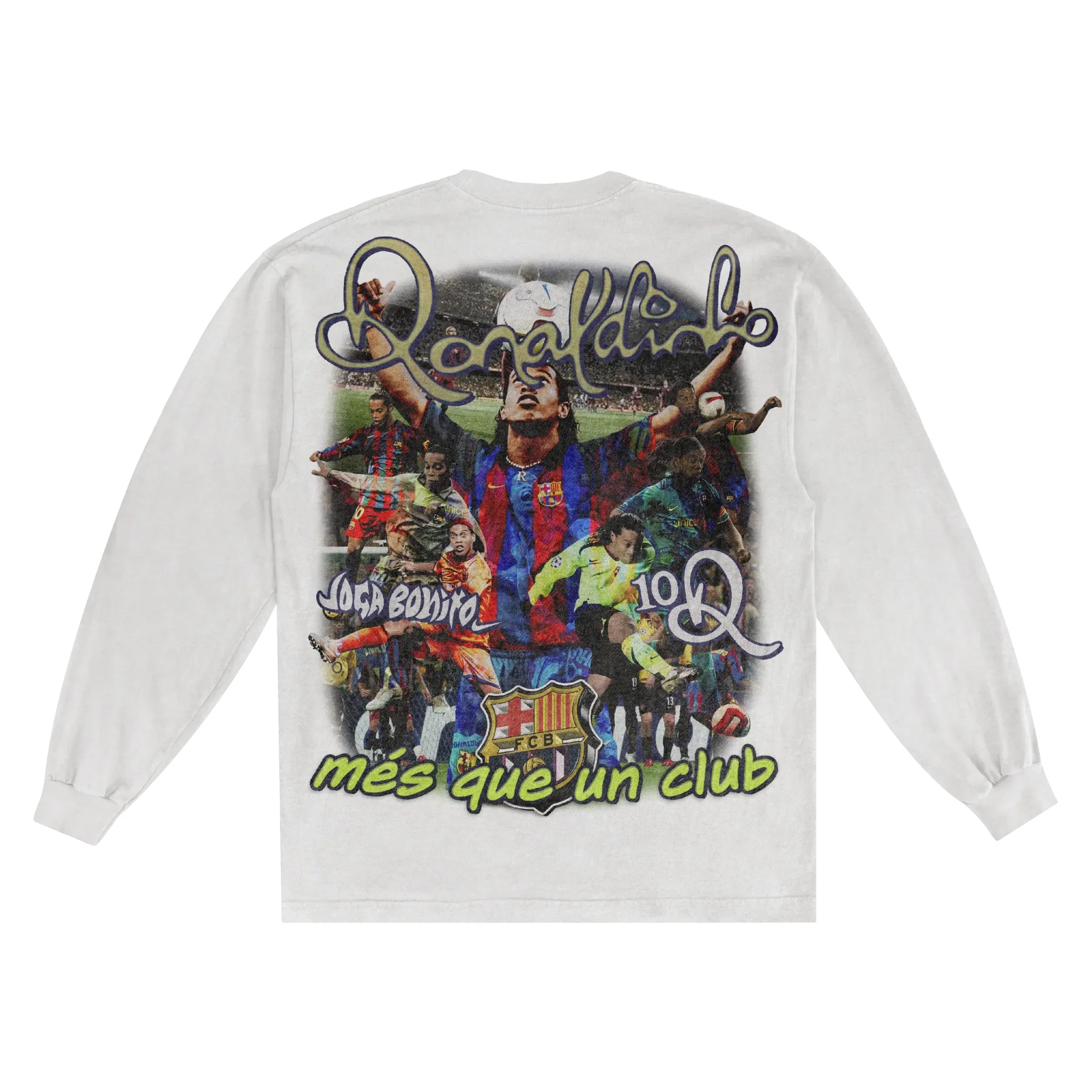 Ronaldinho BarÃ§a Classic Long Sleeved Tee