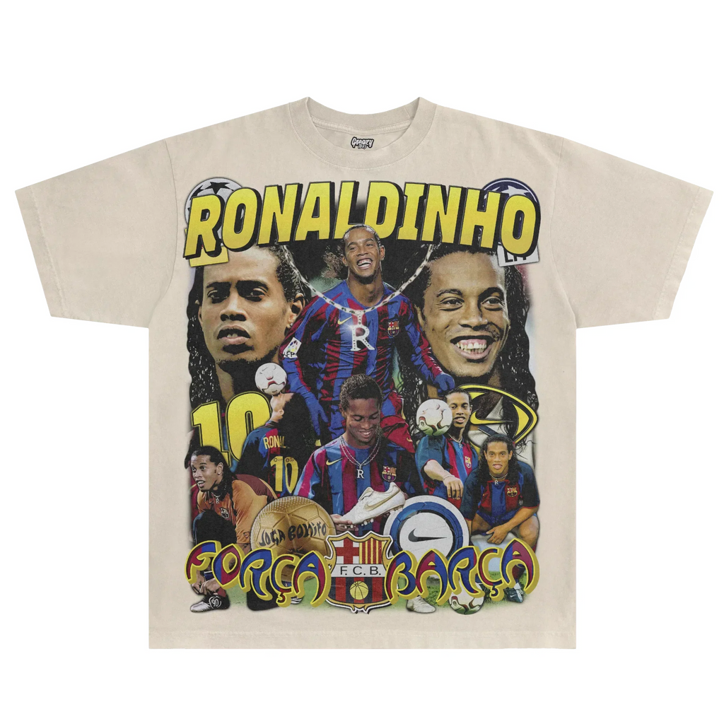 Ronaldinho BarÃ§a Classic Tee Style003