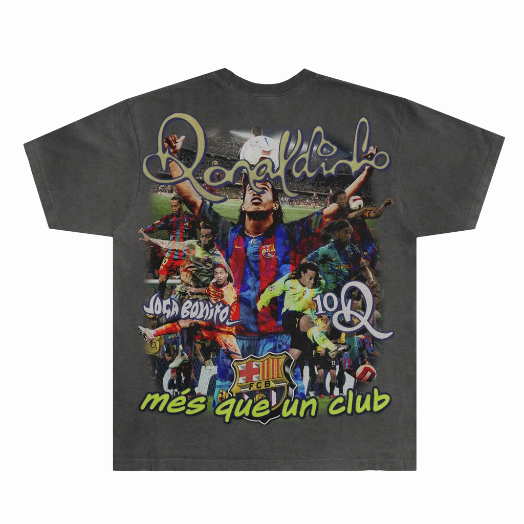 Ronaldinho BarÃ§a Classic Tee Style002
