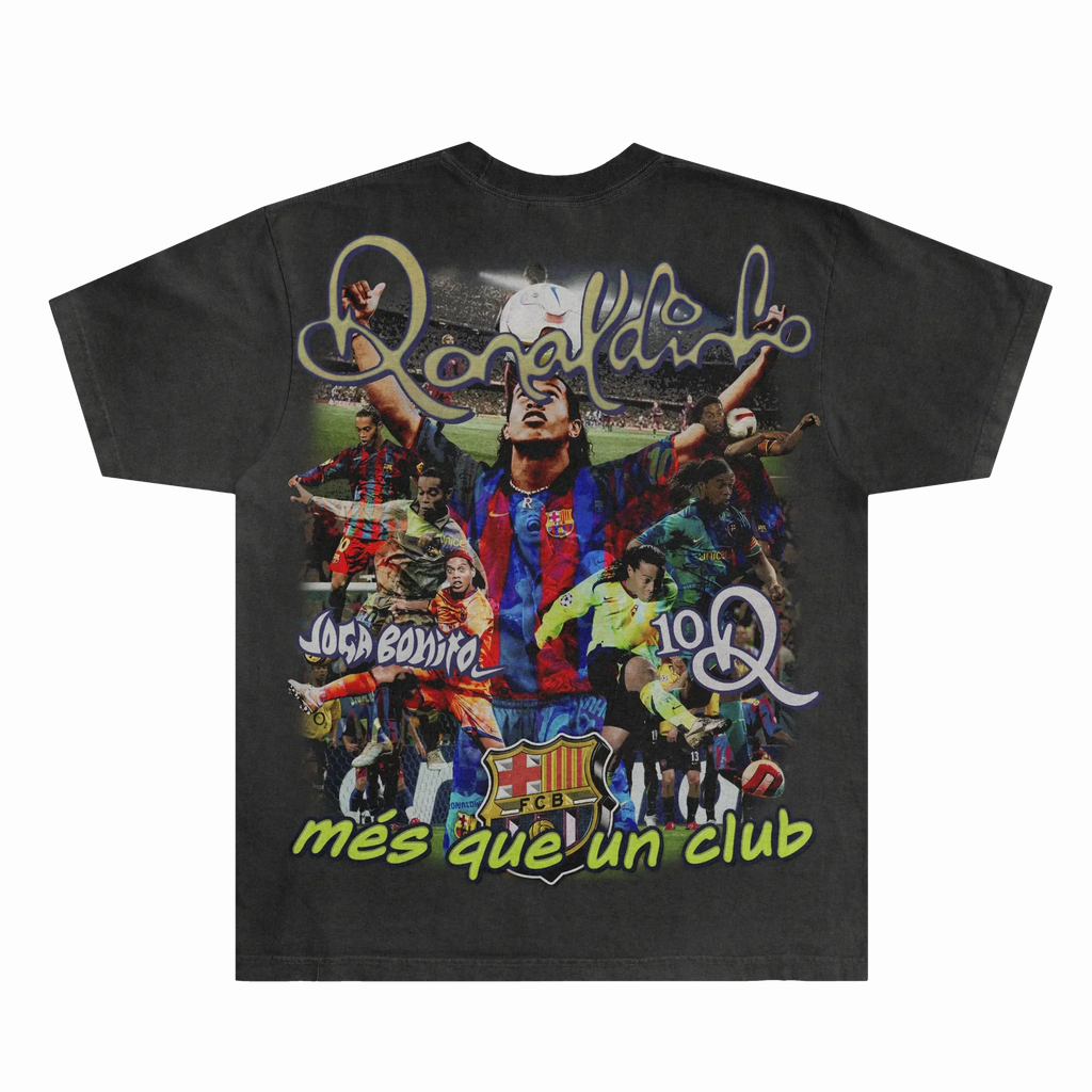 Ronaldinho BarÃ§a Classic Tee Style001