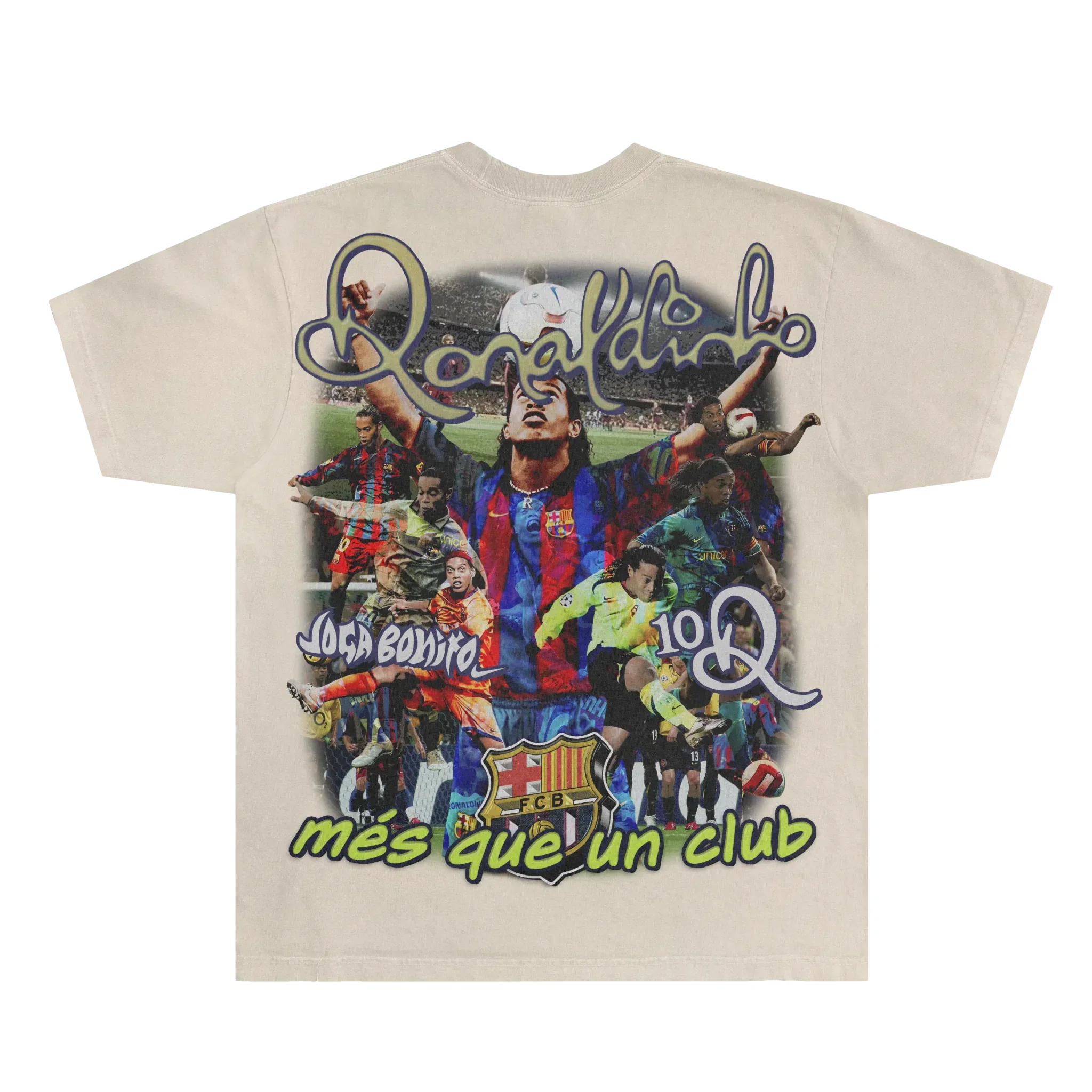 Ronaldinho BarÃ§a Classic Tee Style003