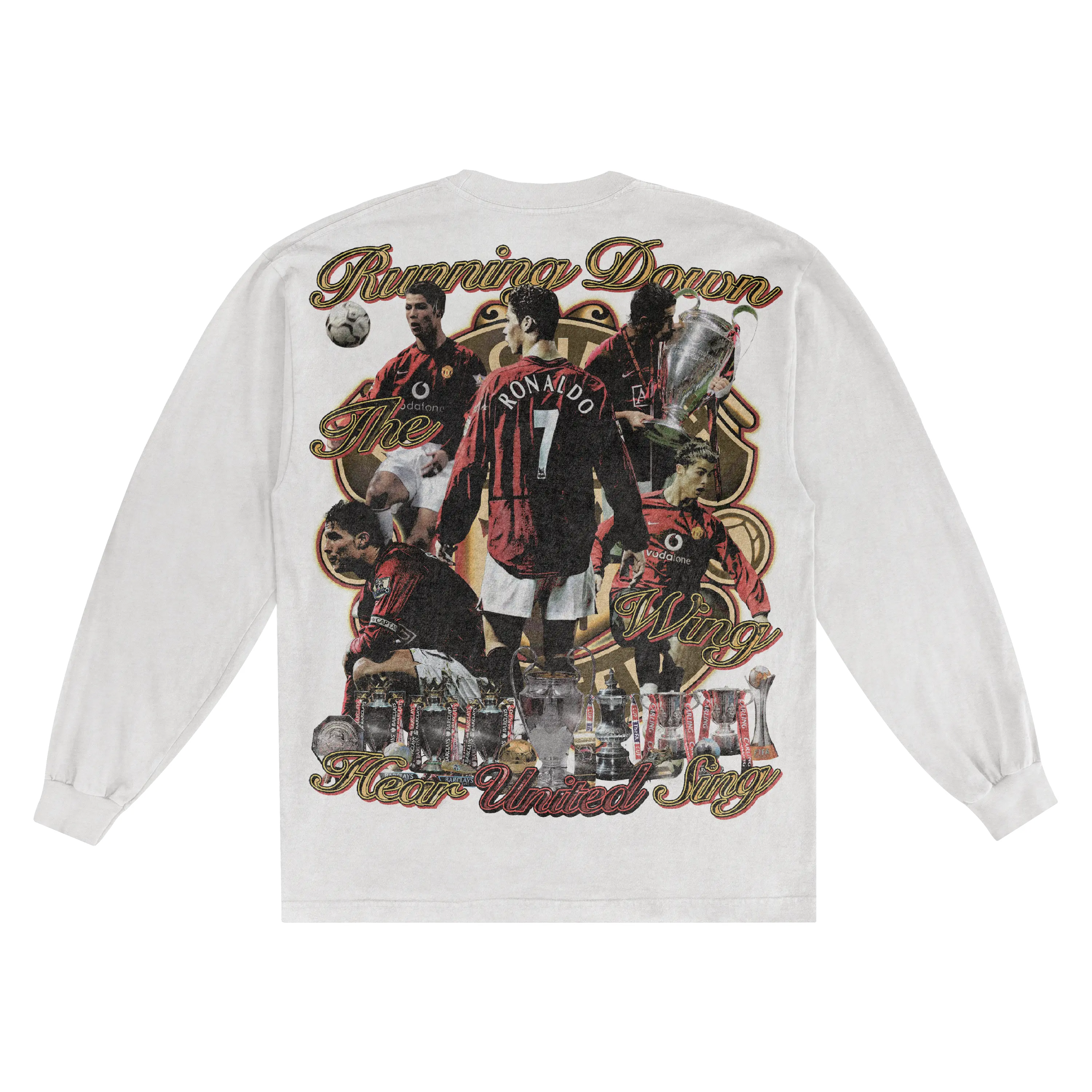 CR7 Manchester United Classic Long Sleeved Tee