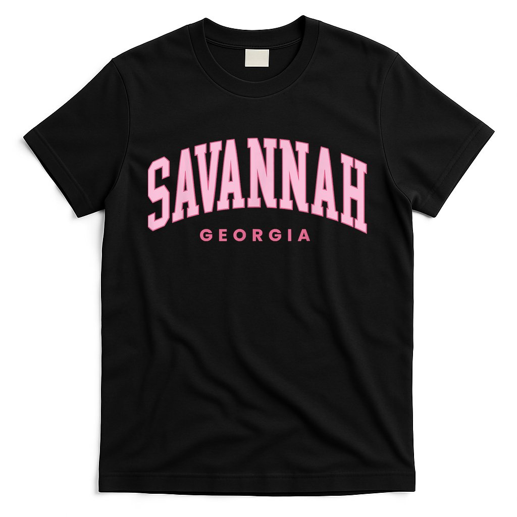 Retro Savannah Georgia Vintage Preppy Throwback T-Shirt