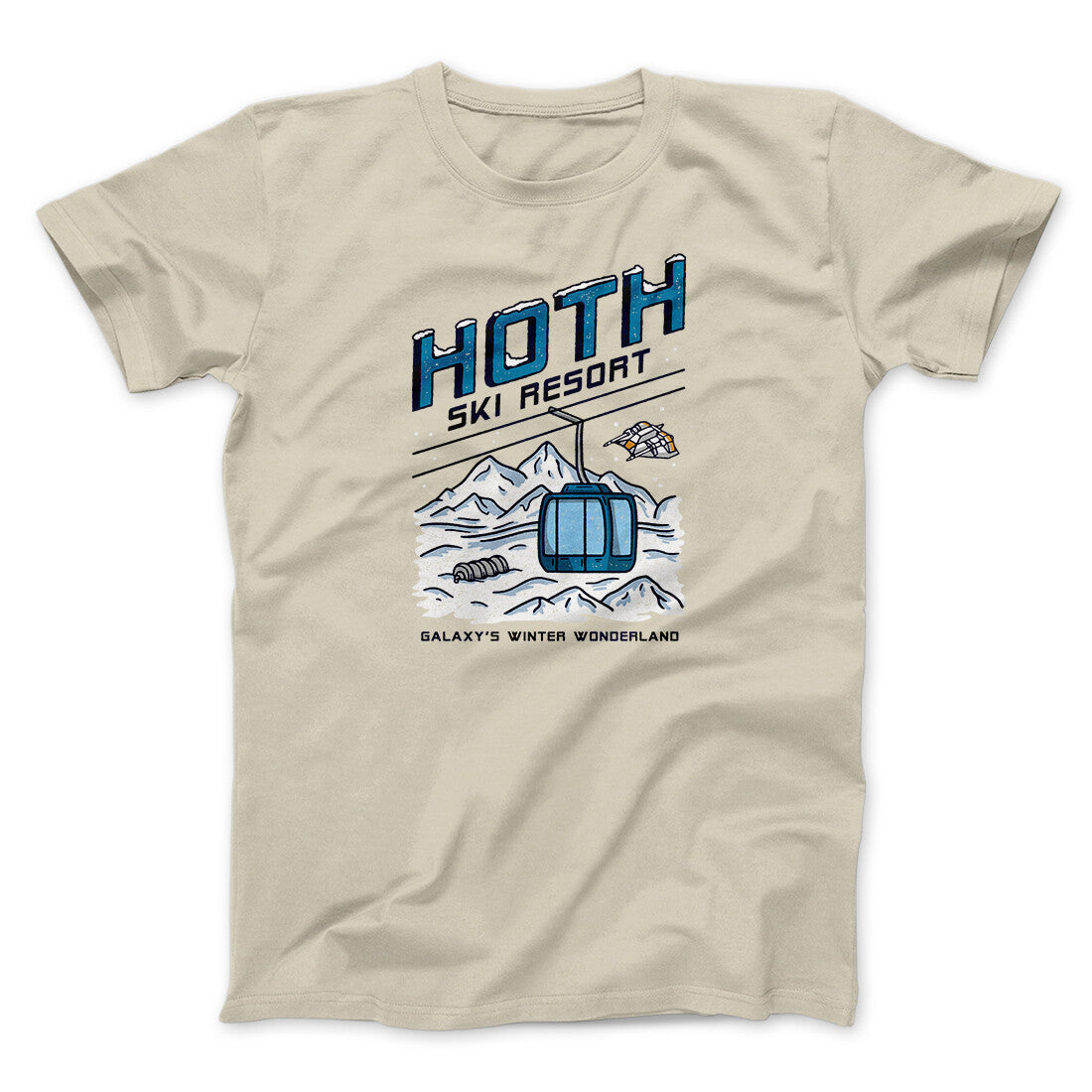 Hoth Ski Resort Funny Movie Men/Unisex T-Shirt