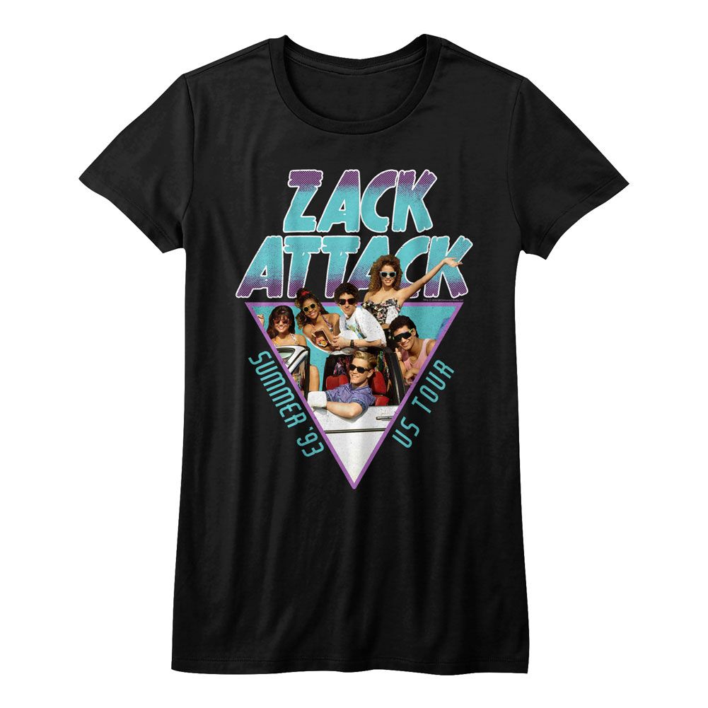 Saved By The Bell Summer Tour '93 Womens T-Shirt