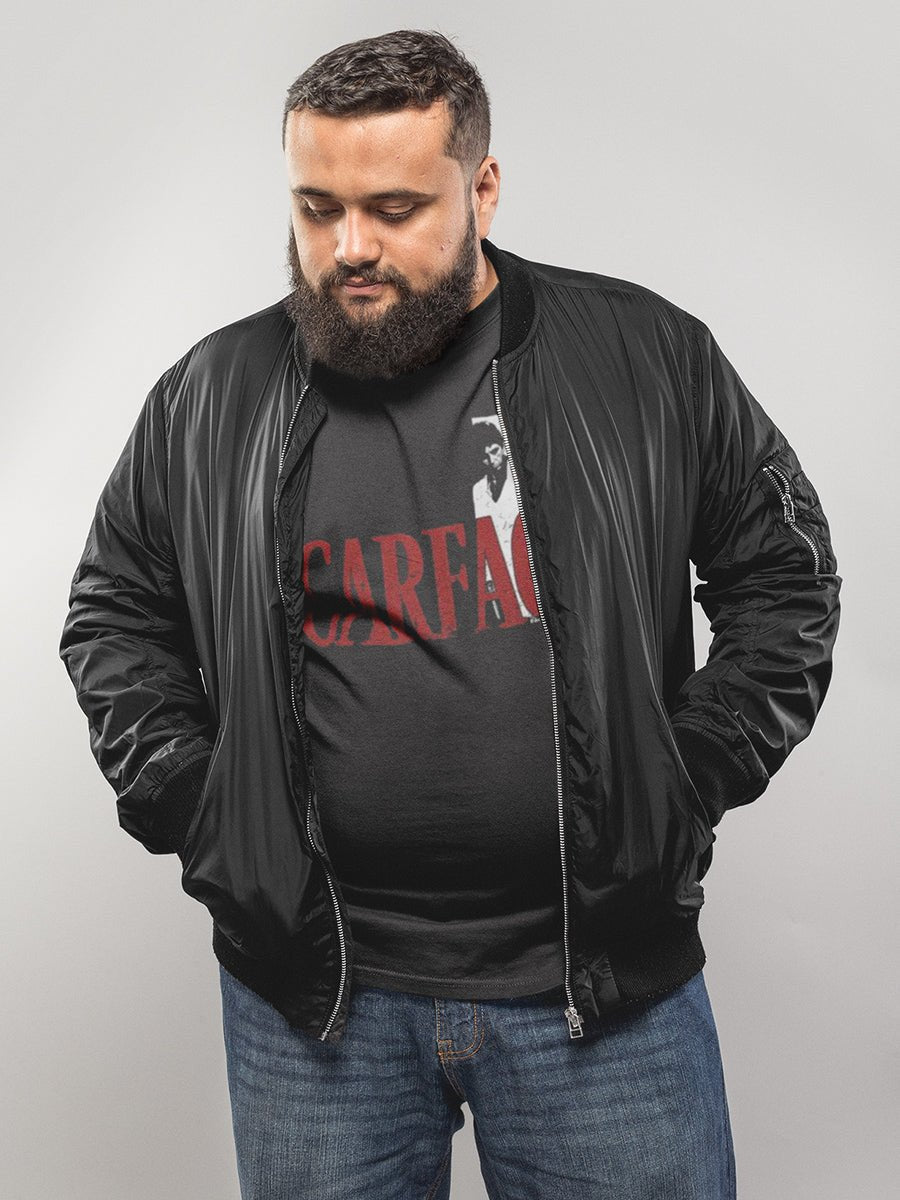 SCARFACE - POSTER BIG AND TALL T-SHIRT