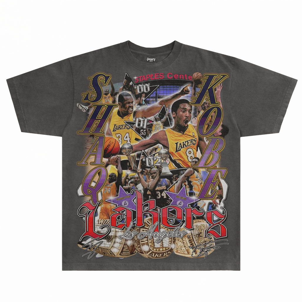 Shaq & Kobe '00-02 Classic Tee Style002