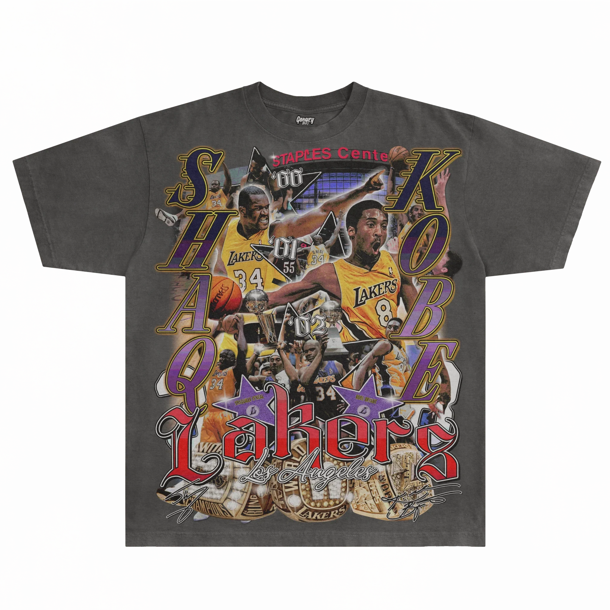 Shaq & Kobe '00-02 Classic Tee Style002