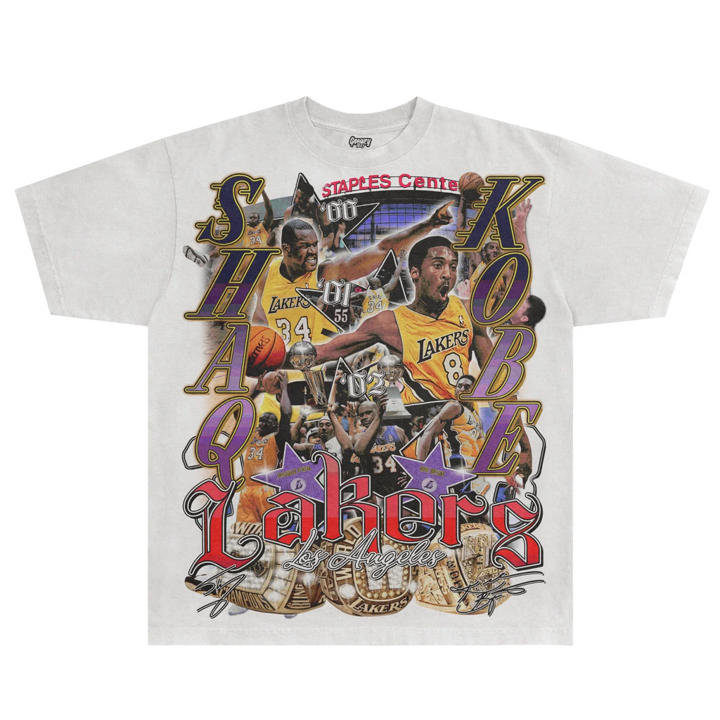Shaq & Kobe '00-02 Classic Tee