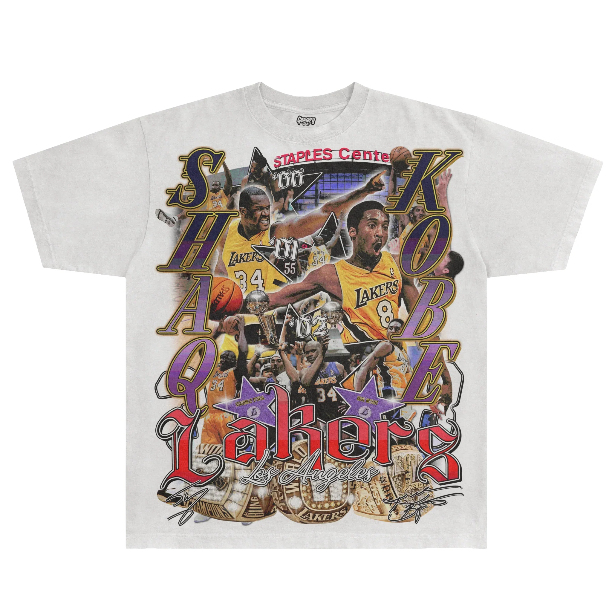 Shaq & Kobe '00-02 Classic Tee