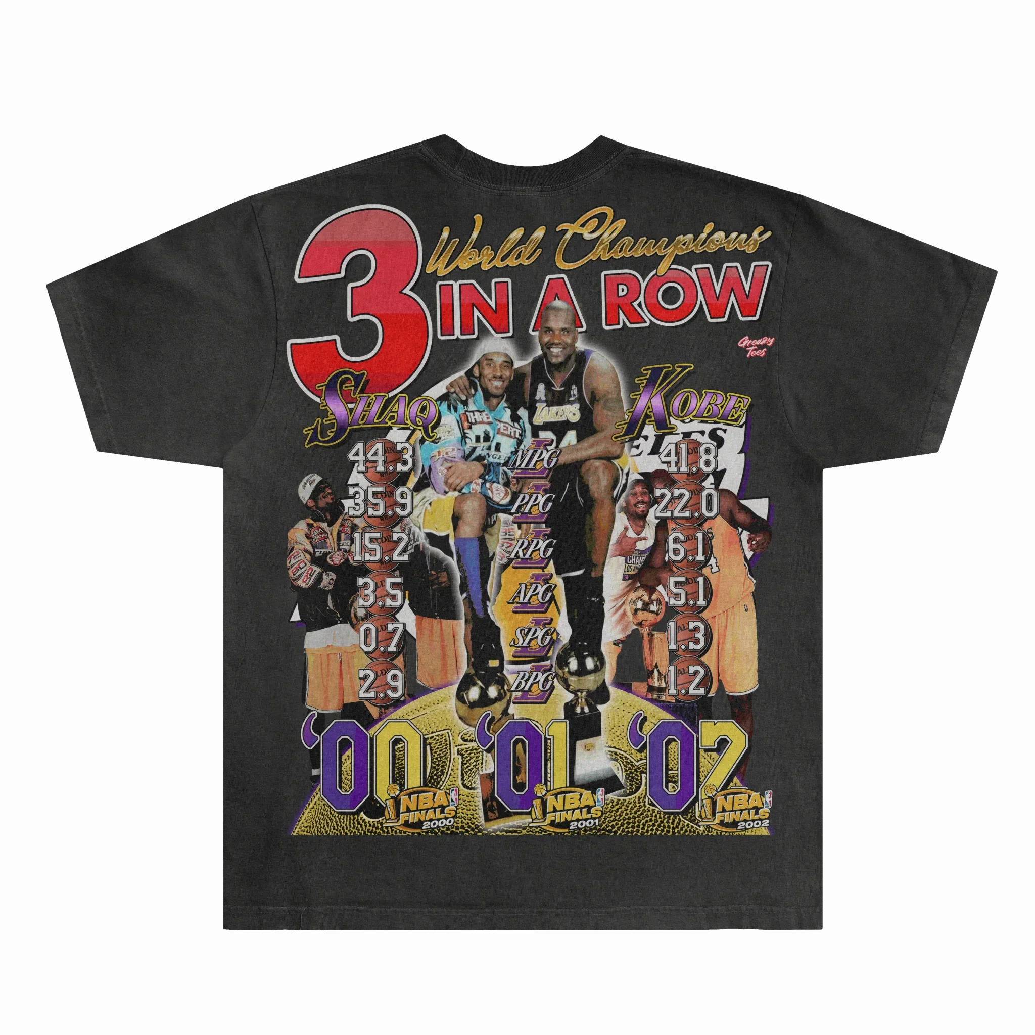 Shaq & Kobe '00-02 Classic Tee Style001