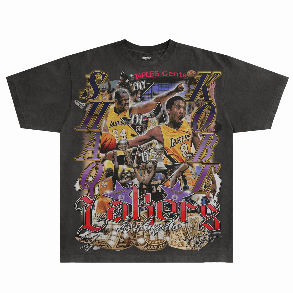 Shaq & Kobe '00-02 Classic Tee Style001