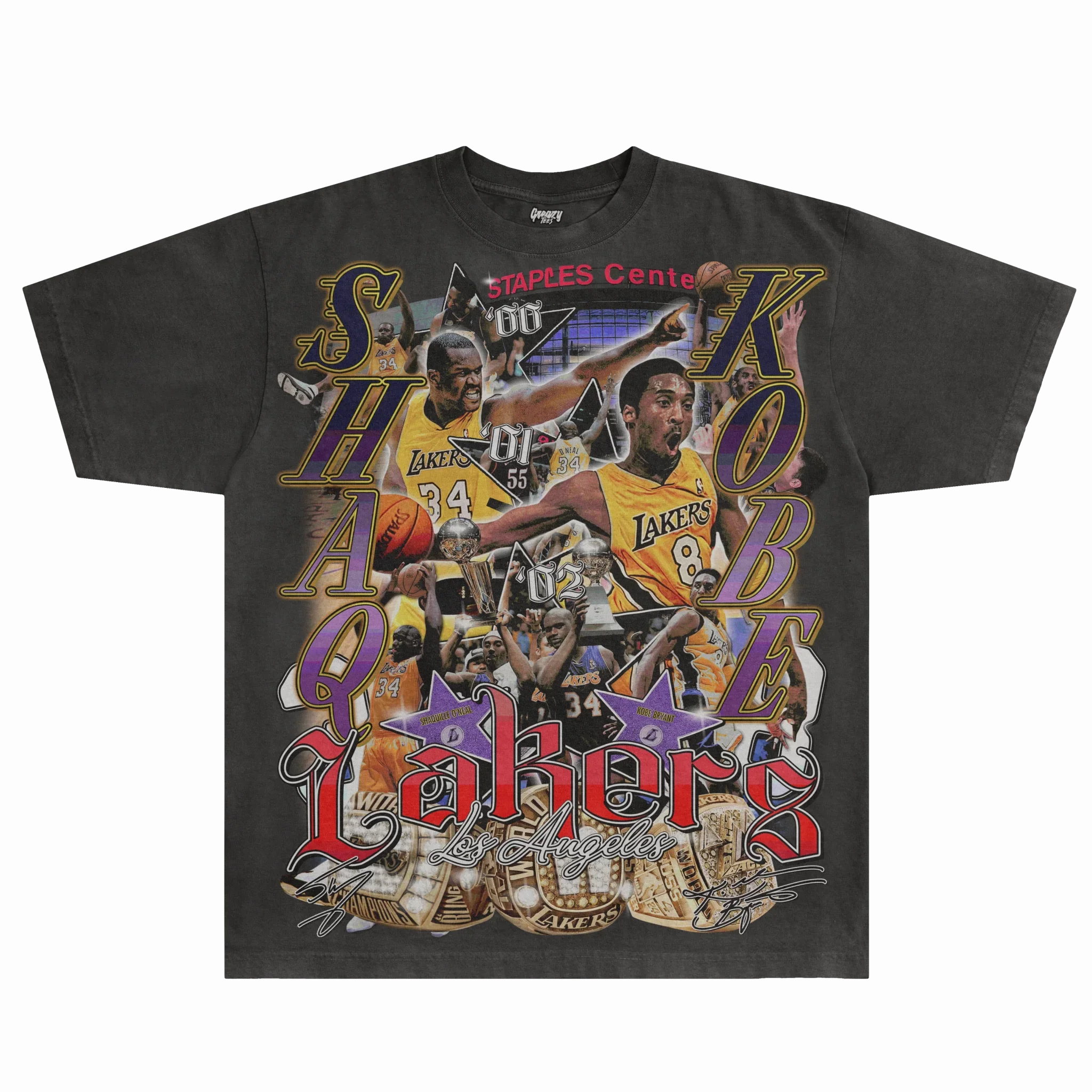 Shaq & Kobe '00-02 Classic Tee Style001