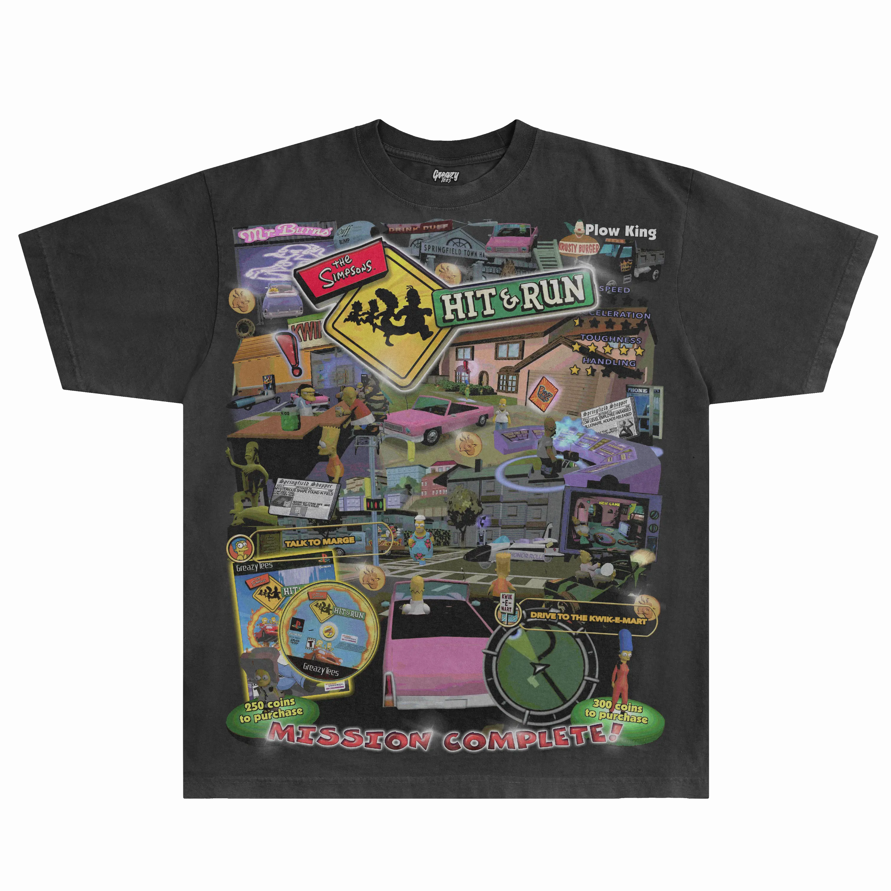 The Simpsons Hit & Run Tee Classic Tee