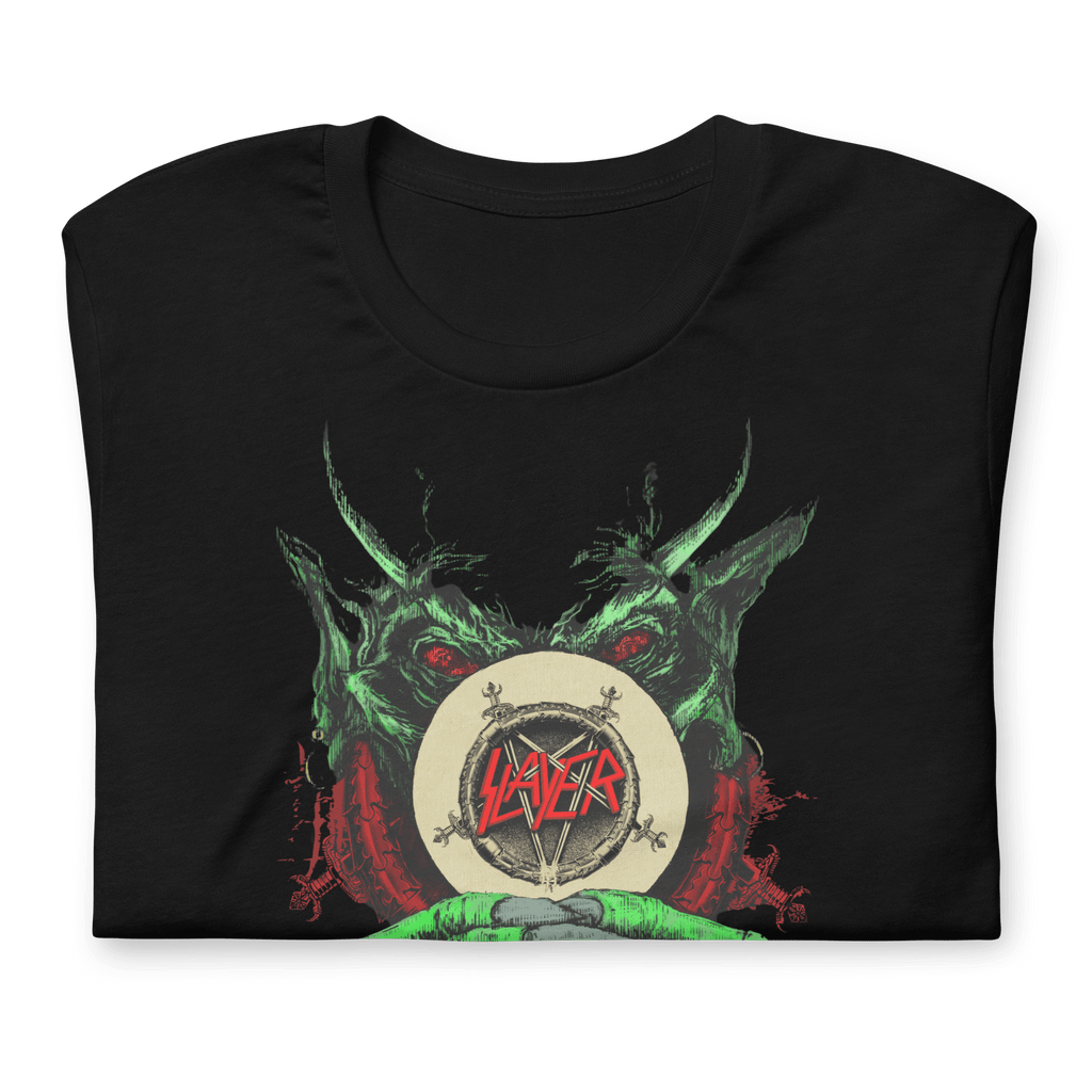 Slayer Demon Hands Vintage Jumbo Print T-Shirt