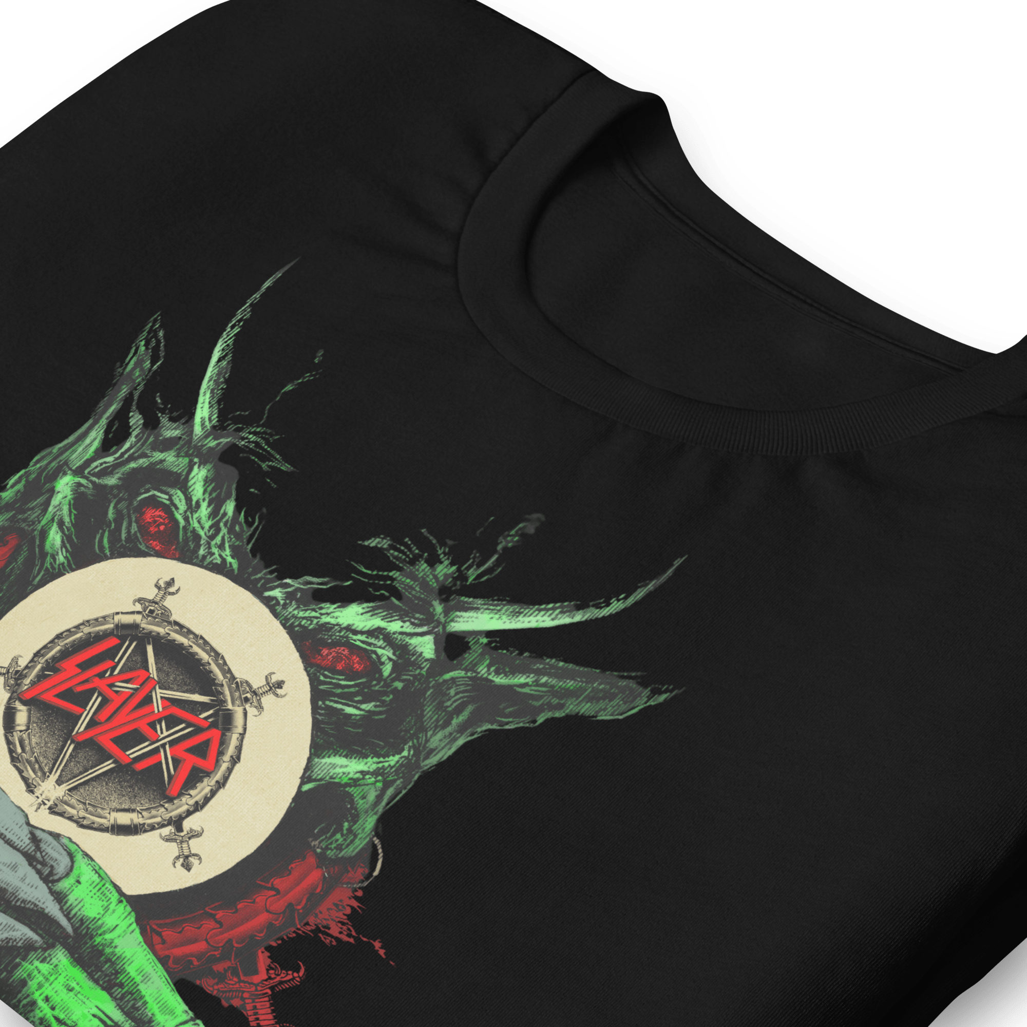 Slayer Demon Hands Vintage Jumbo Print T-Shirt