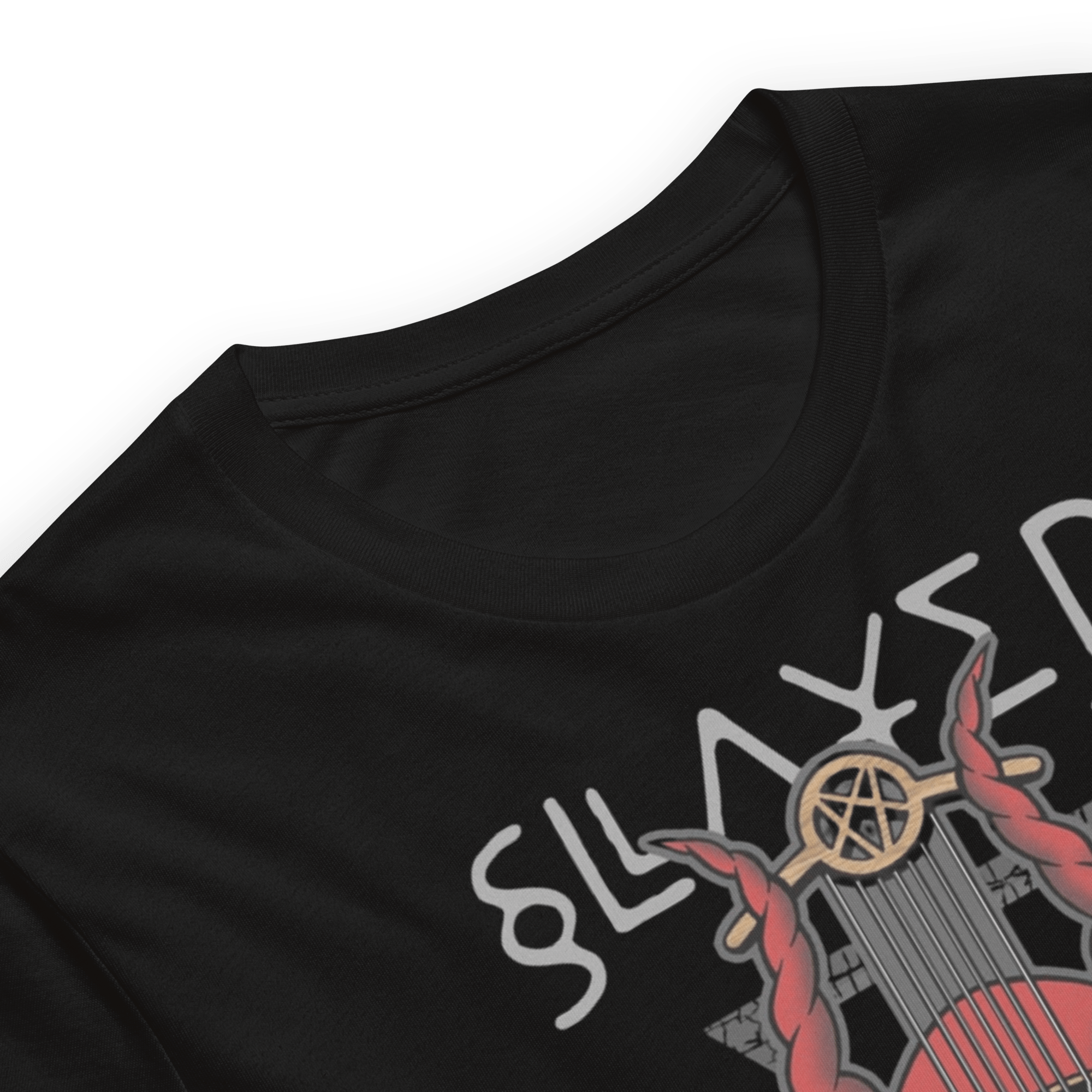 Slayer Devil's Horns Vintage Jumbo Print T-Shirt