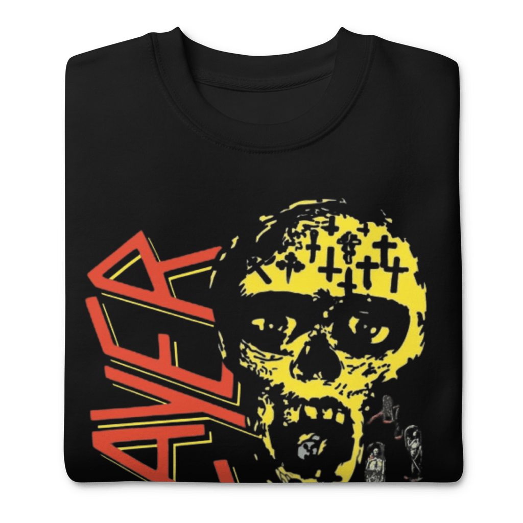 Slayer Vintage 1990 Season's In the Abyss Jumbo Print Sweatshirt