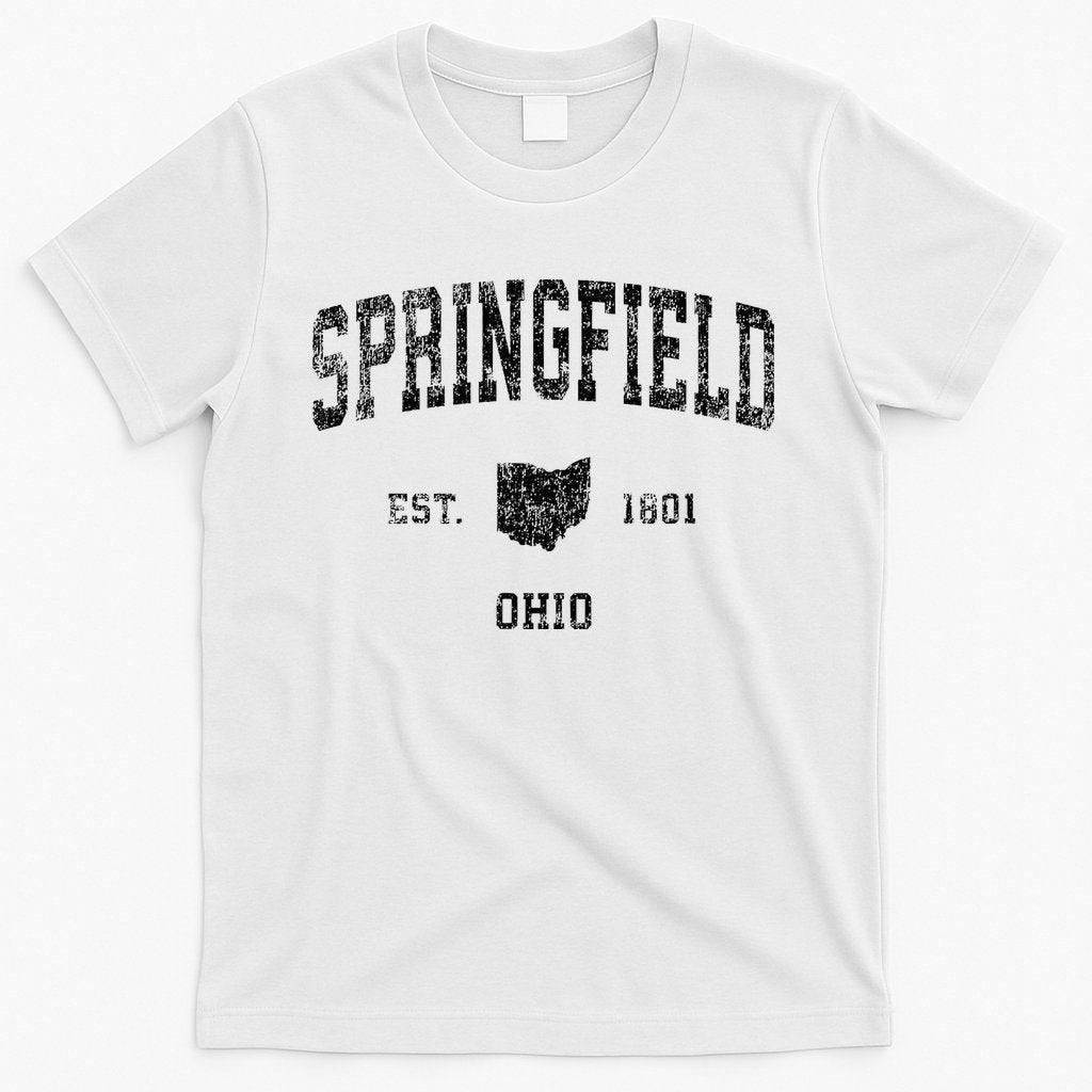 Springfield Ohio Oh Vintage Sports T-Shirt