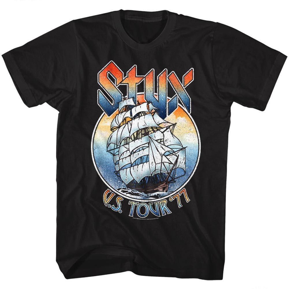 Styx '77 Tour Boyfriend Tee