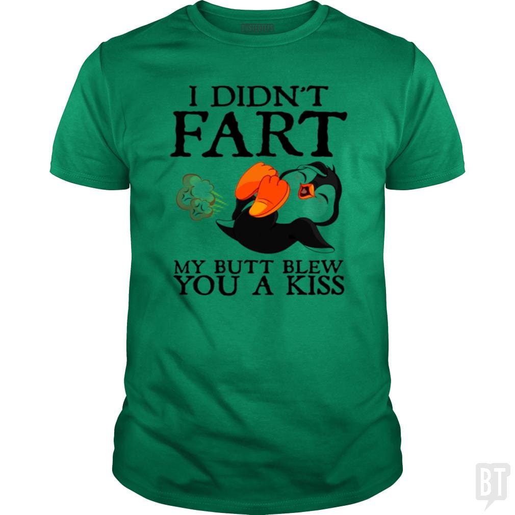 Funny Fart Kiss Tee