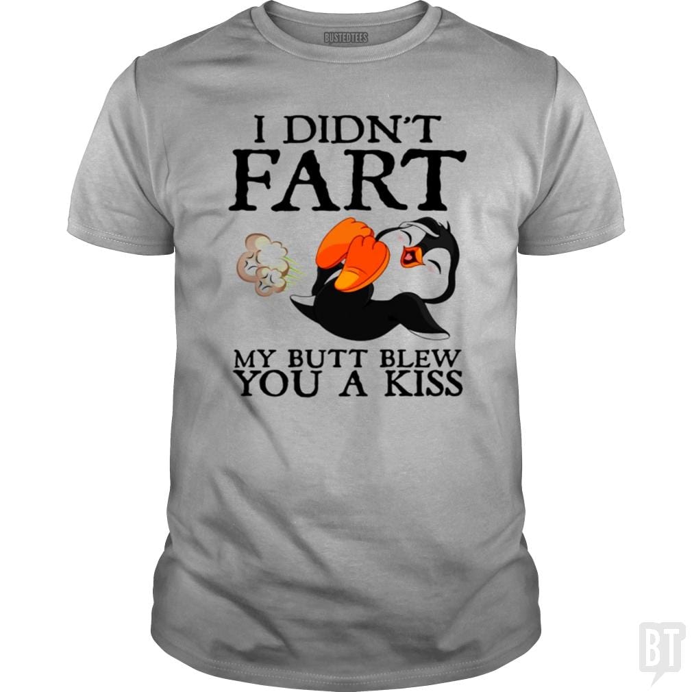 Funny Fart Kiss Tee