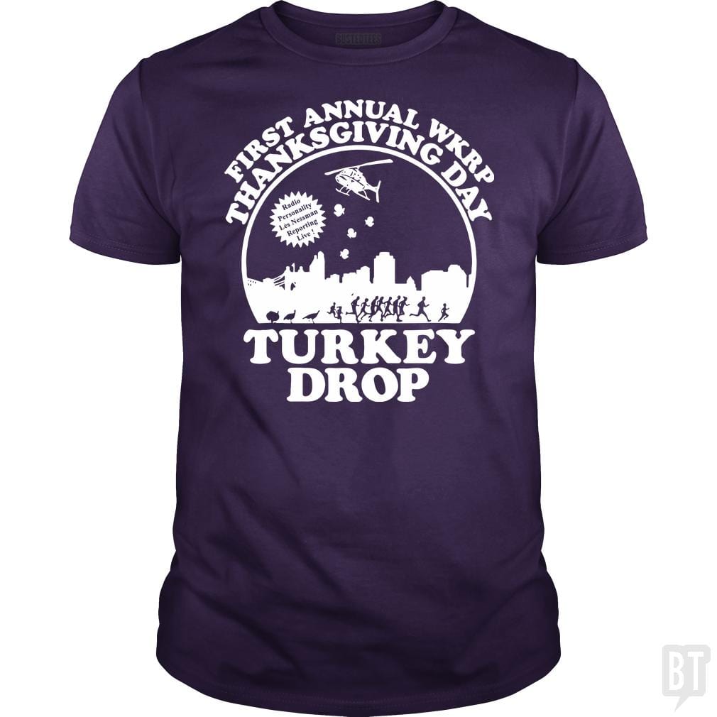 Funny Turkey Thanksgiving Day Shirt Wkrp-Turkey-Dr