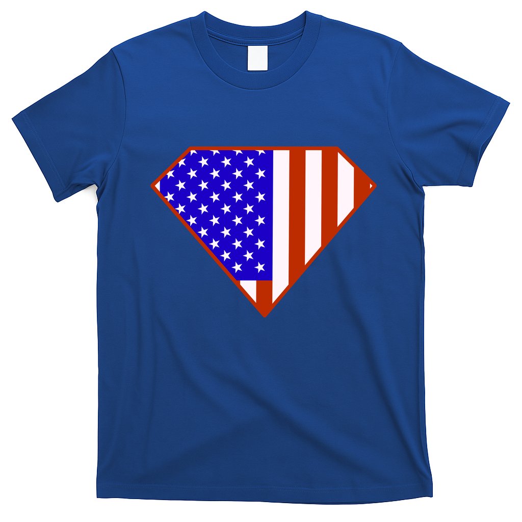 Superhero American Hero Flag T-Shirt