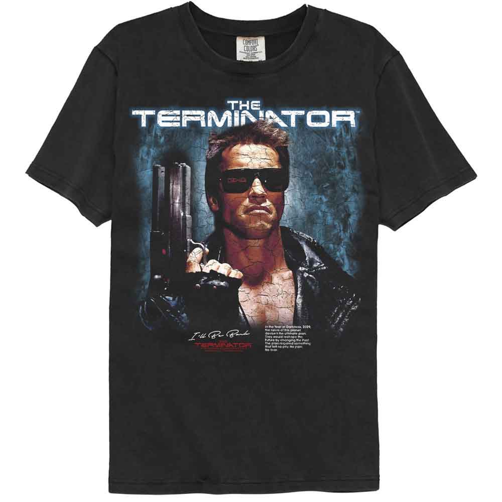 Terminator Jacket Pistol Poster Comfort Colors T-Shirt