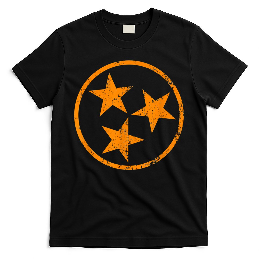 Tennessee Flag Vintage Grunge Distressed Graphic T-Shirt