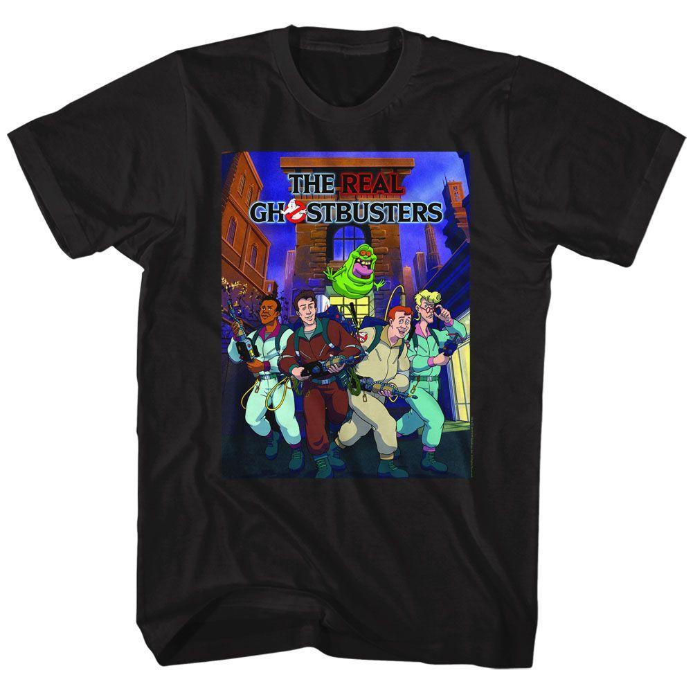 The Real Ghostbusters Poster-Ish Boyfriend Tee