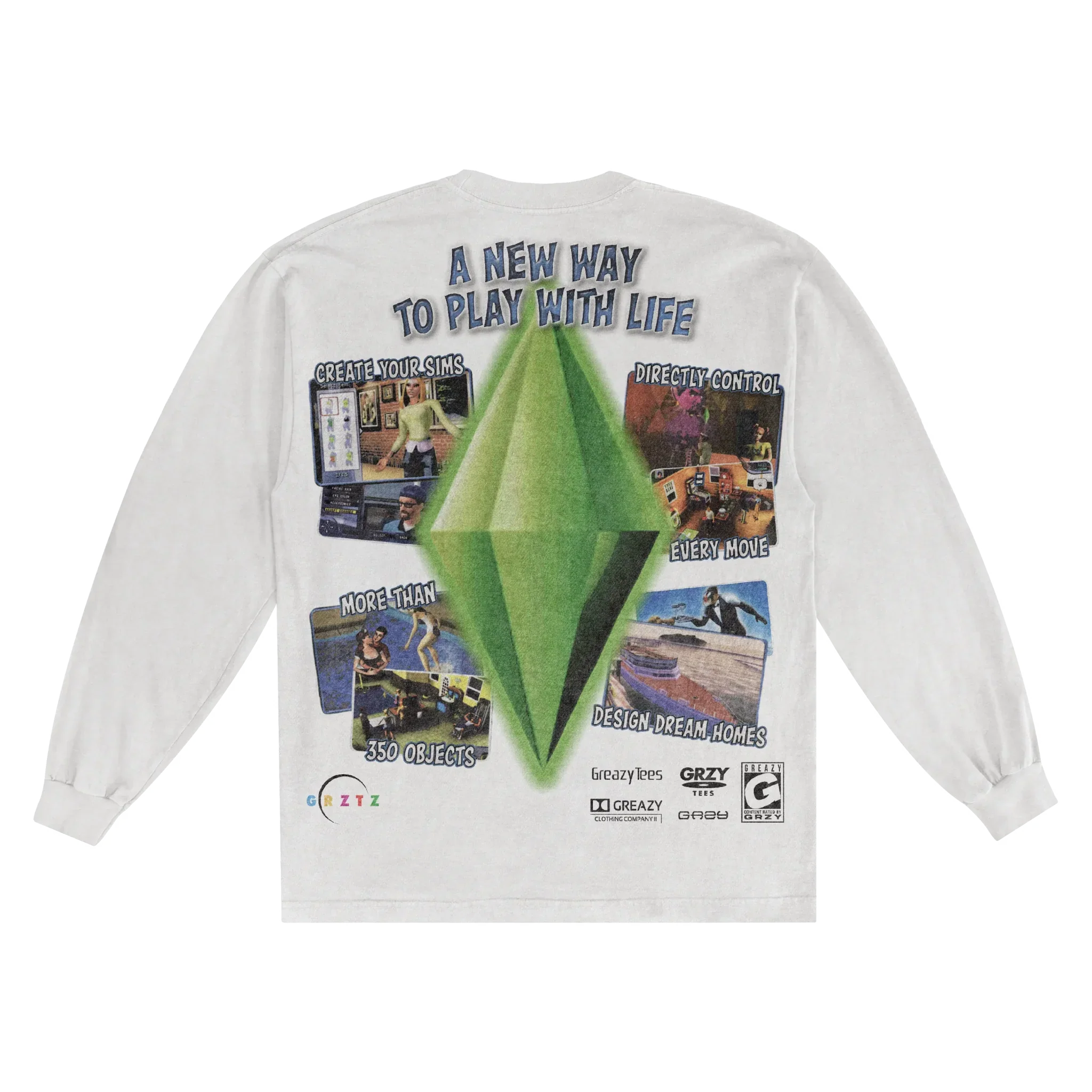 The Sims Classic Long Sleeved Tee