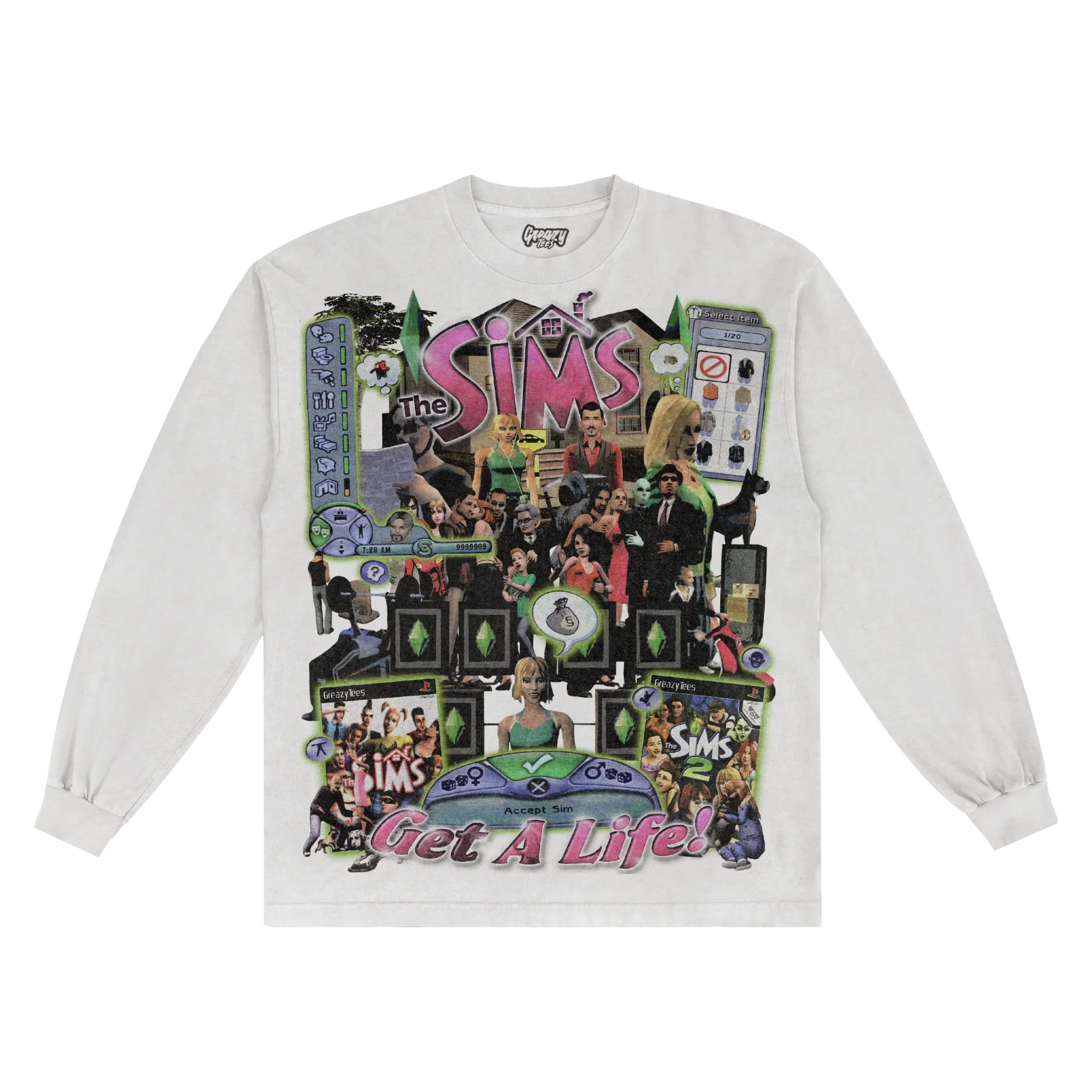 The Sims Classic Long Sleeved Tee
