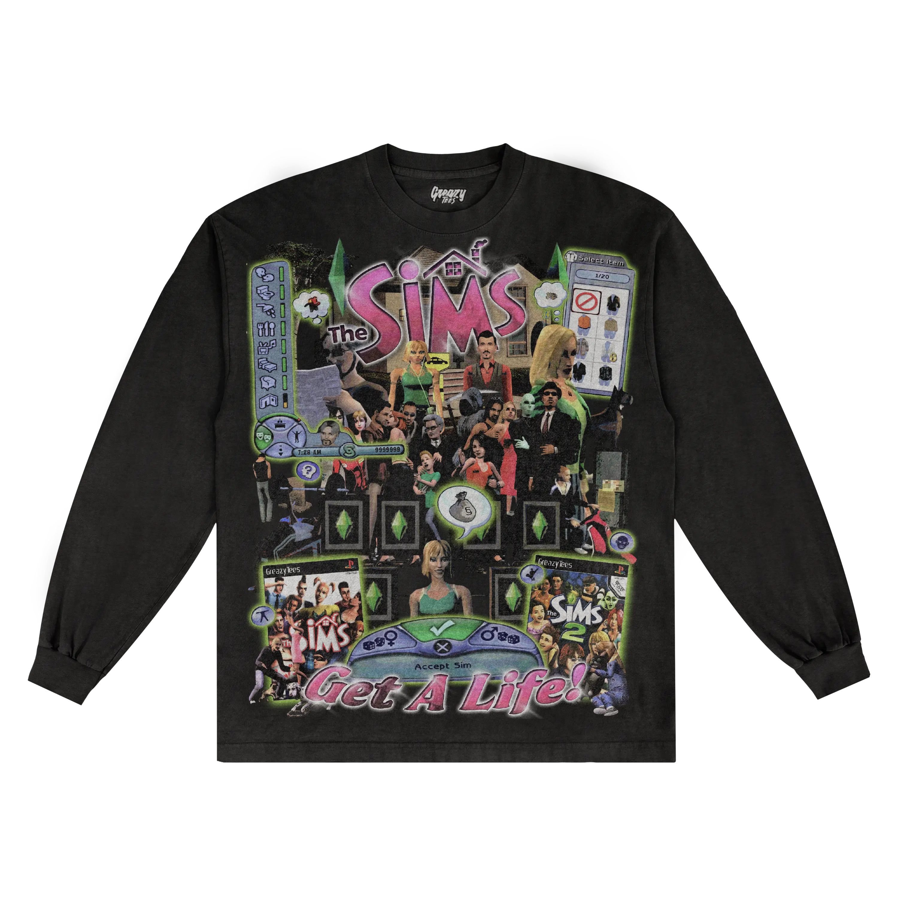 The Sims Classic Long Sleeved Tee