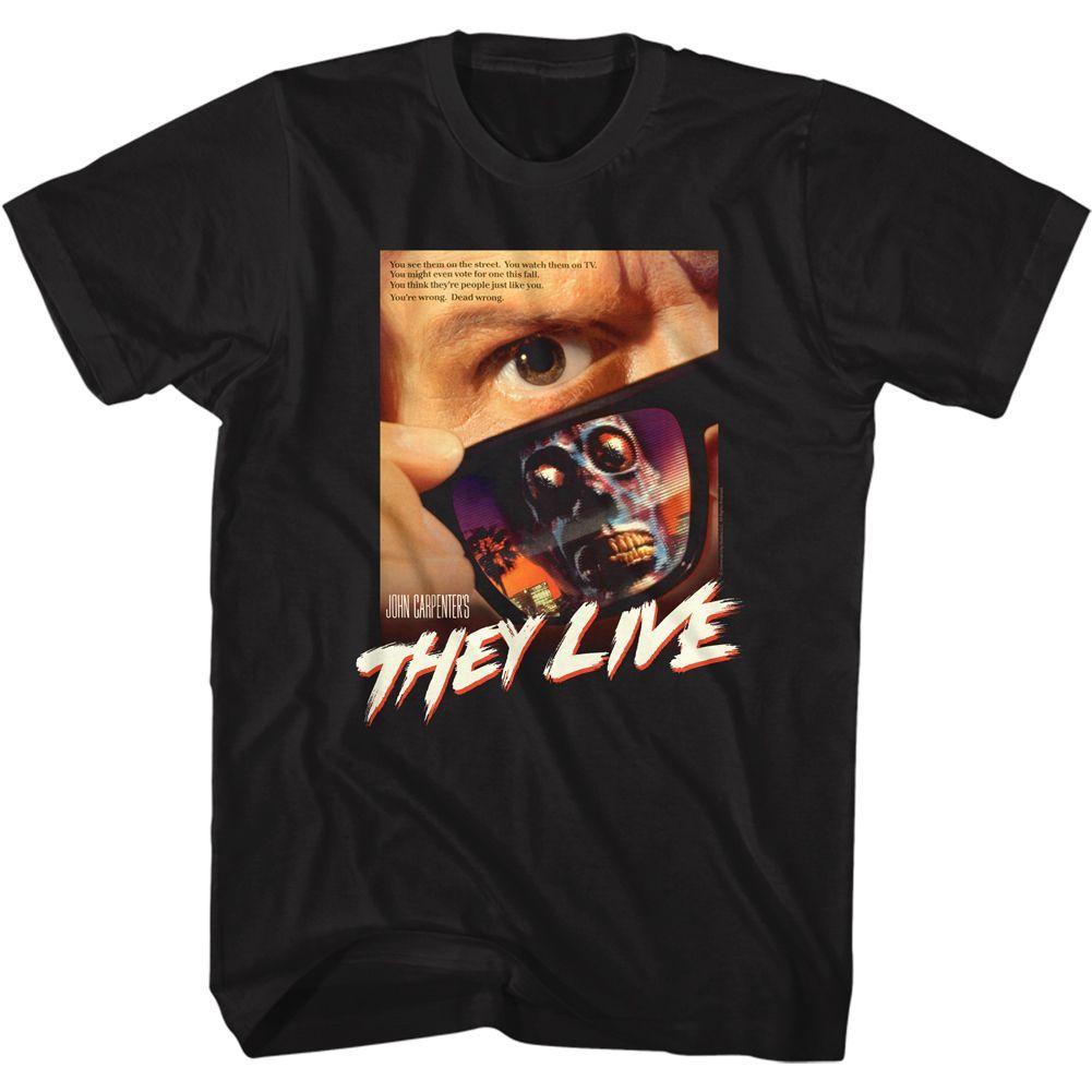 They Live Poster Boyfriend Tee