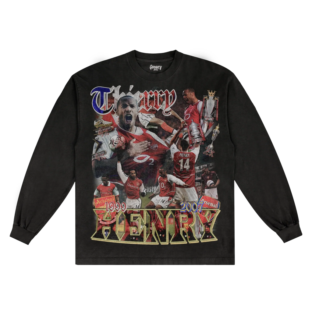 Thierry Henry Classic Long Sleeved Tee