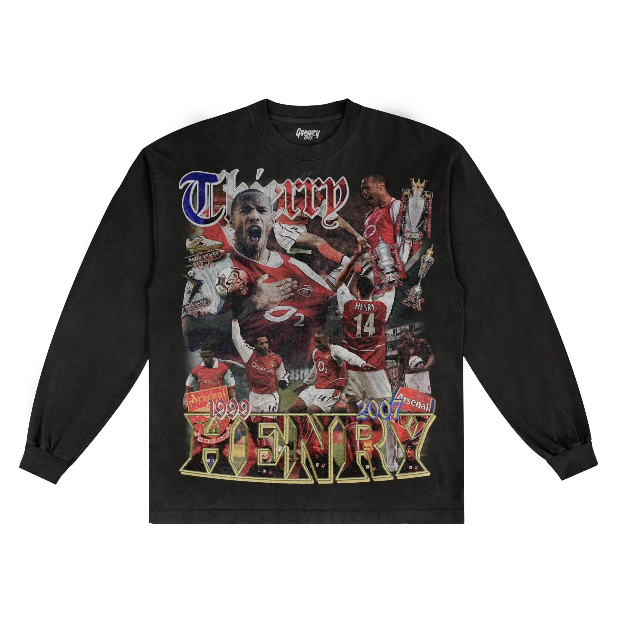 Thierry Henry Classic Long Sleeved Tee