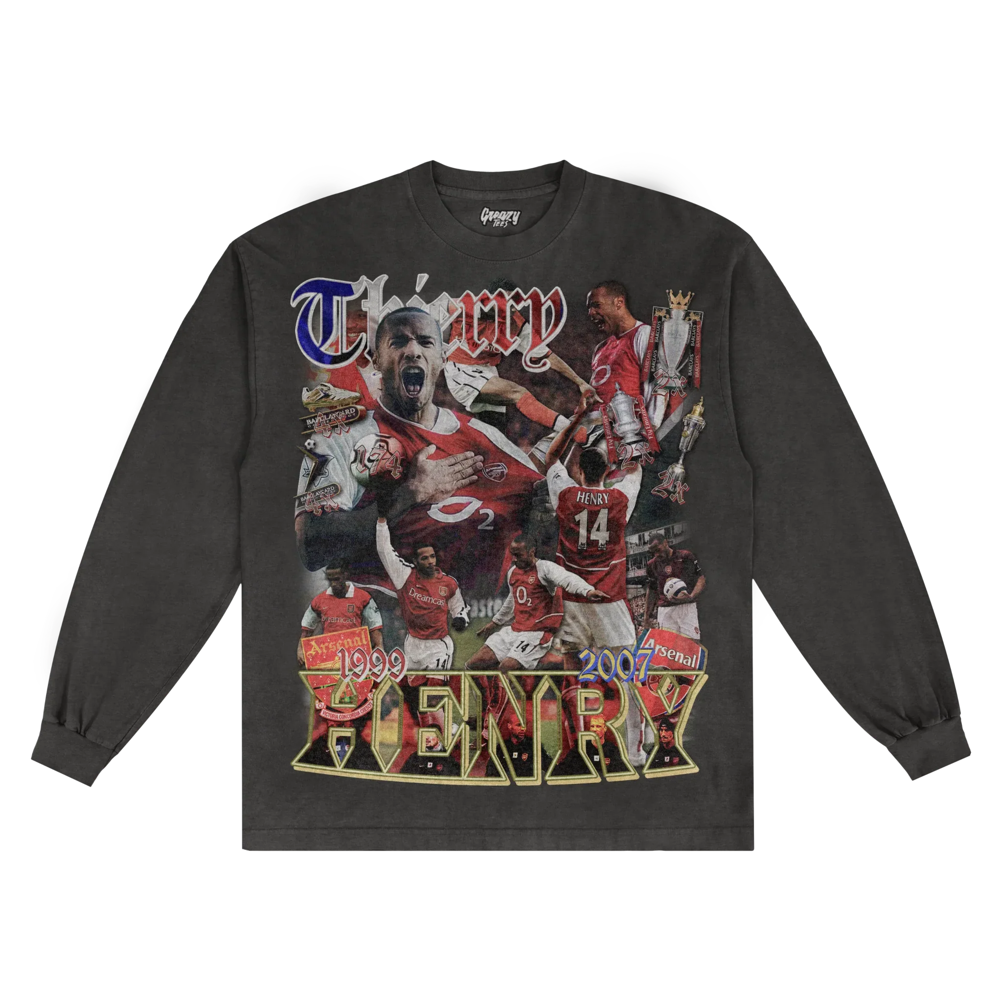 Thierry Henry Classic Long Sleeved Tee
