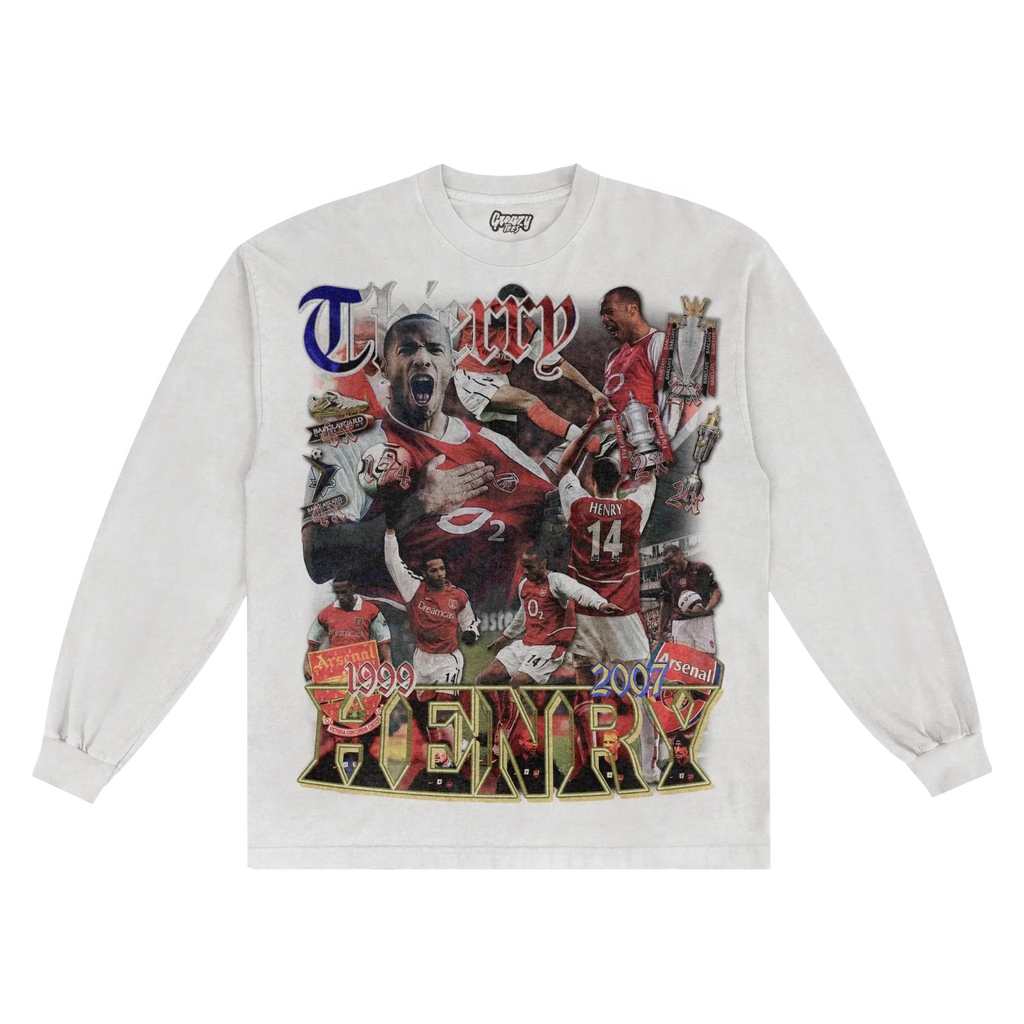Thierry Henry Classic Long Sleeved Tee
