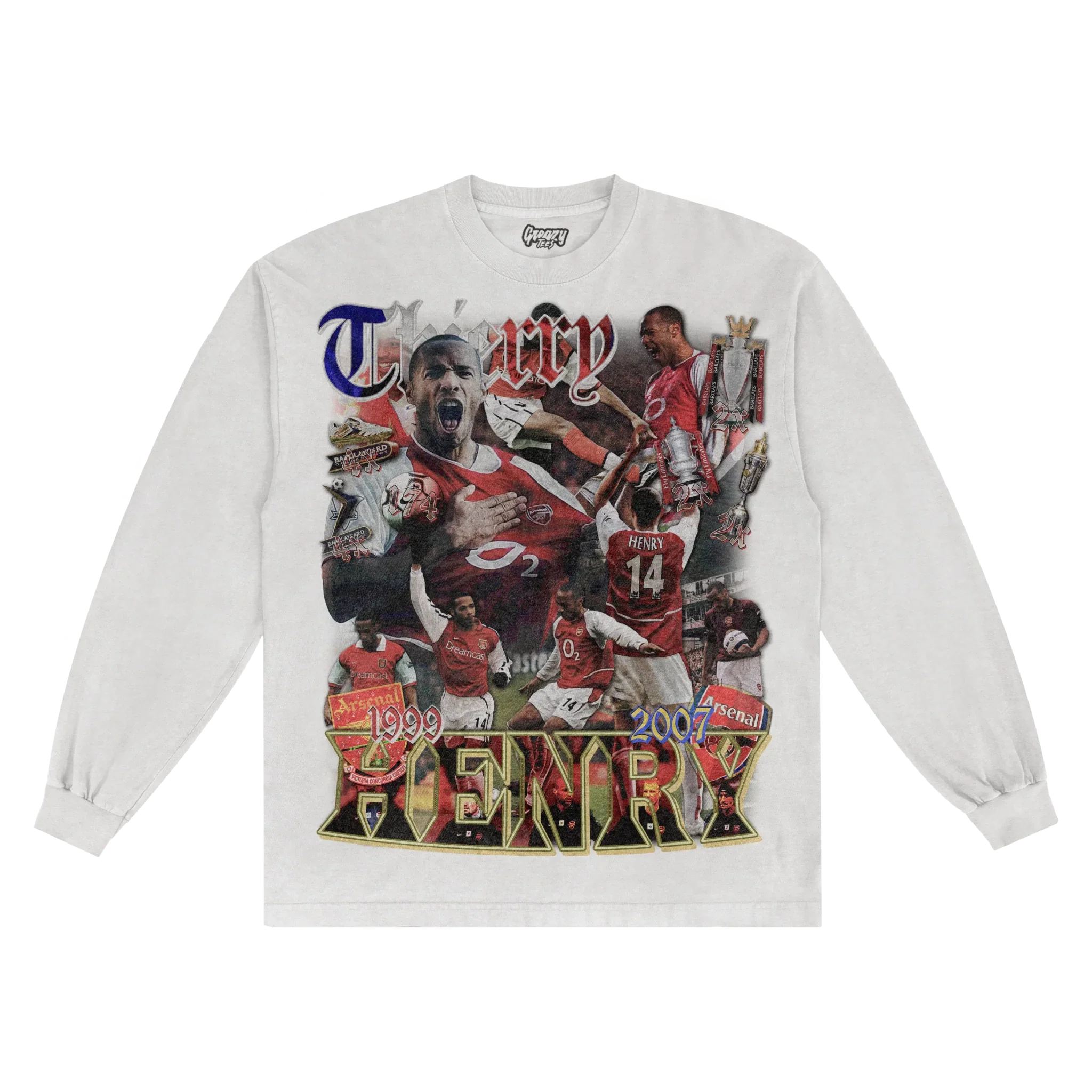 Thierry Henry Classic Long Sleeved Tee