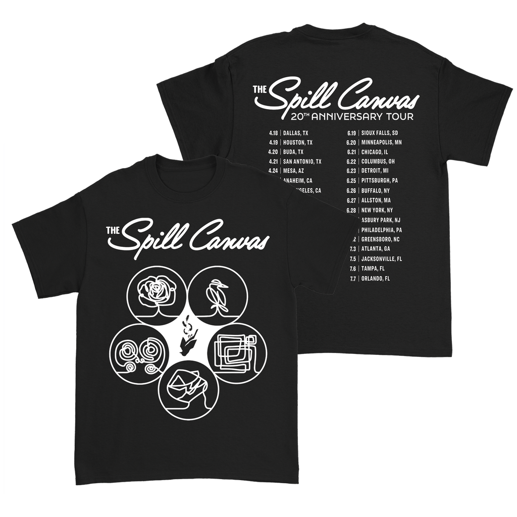 The Spill Canvas - Tour Tee