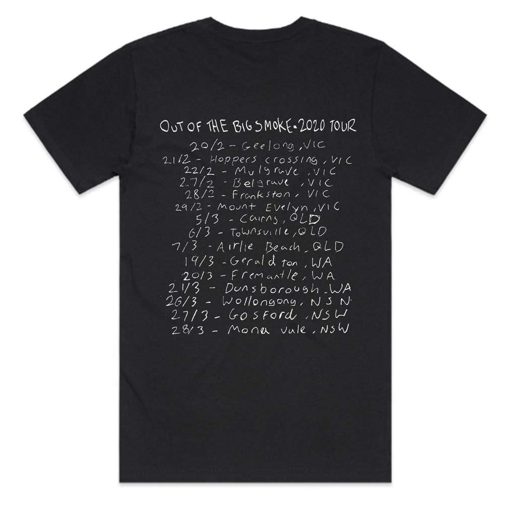 The Big Smoke Tour Tee (Black)
