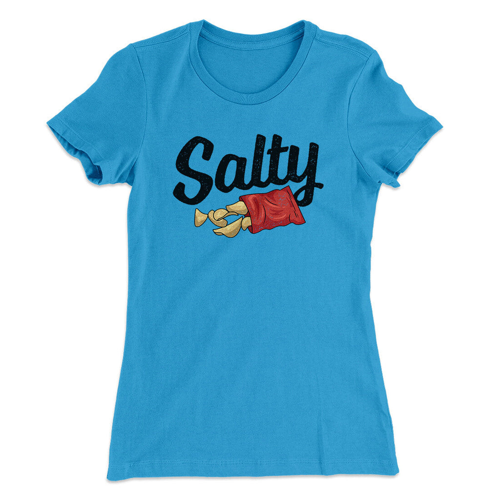 Salty Chips Funny Women's T-Shirt
