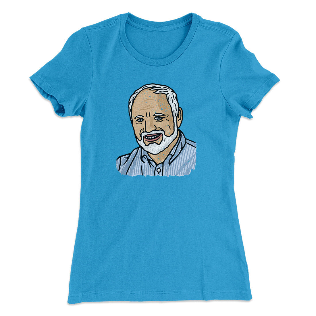Hide The Pain Harold Funny Women's T-Shirt