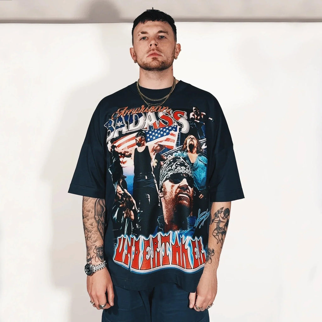 Undertaker 'American Badass' Tee