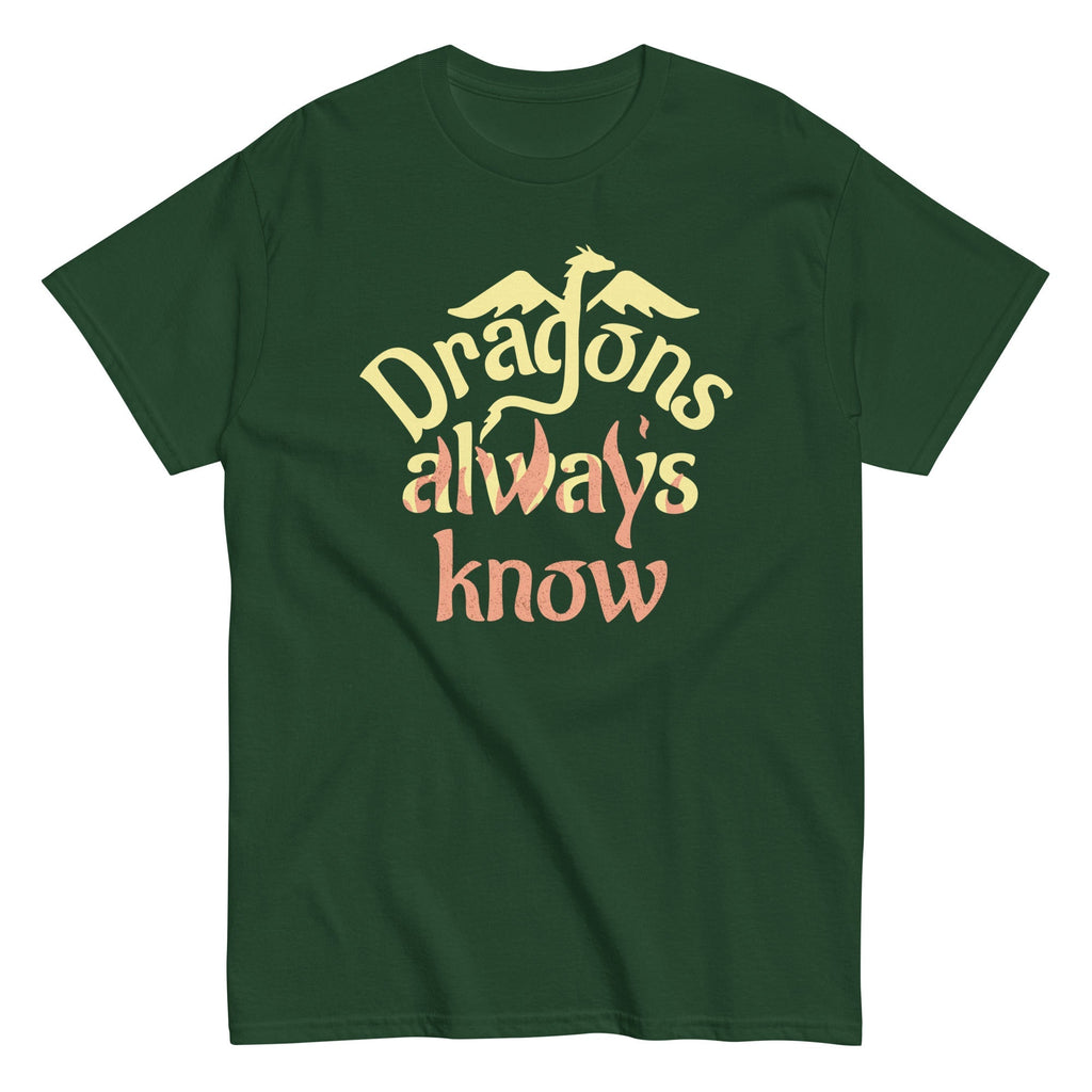 Dragons Always Know Men's Classic Tee