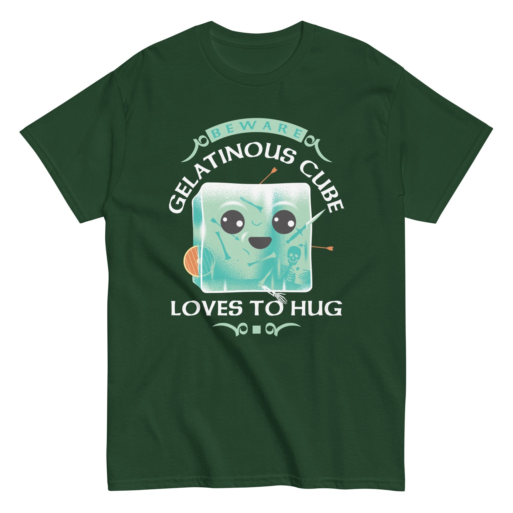 Gelatinous Cube Loves To Hug Men's Classic Tee