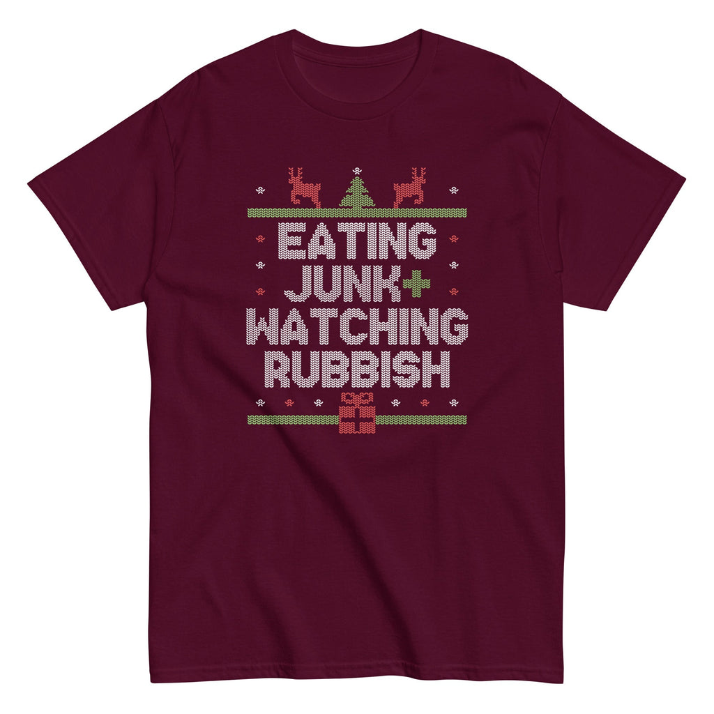 Eating Junk And Watching Rubbish Men's Classic Tee